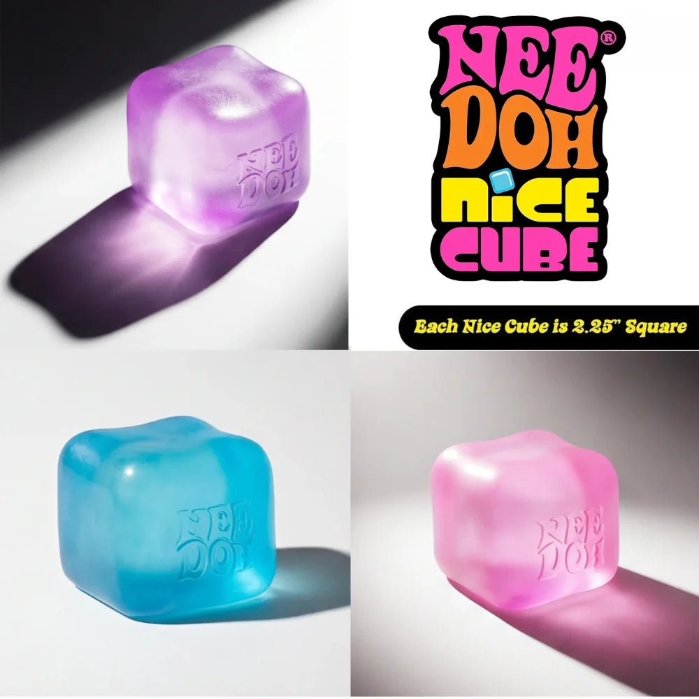CalmGrip Jelly Squish Stress Cube