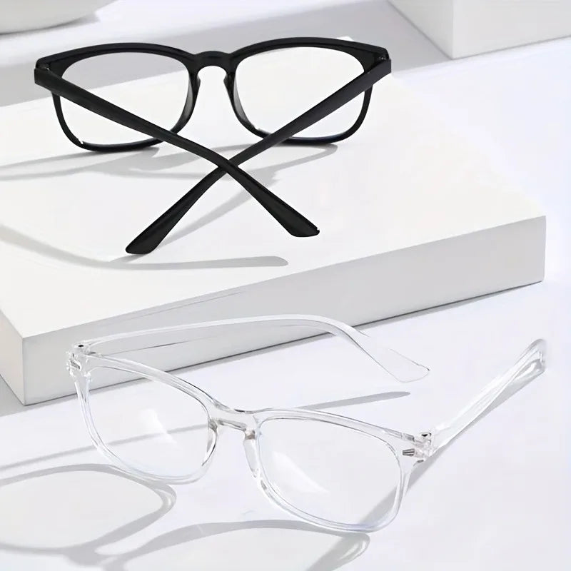Clarity Square Clear Lens Glasses