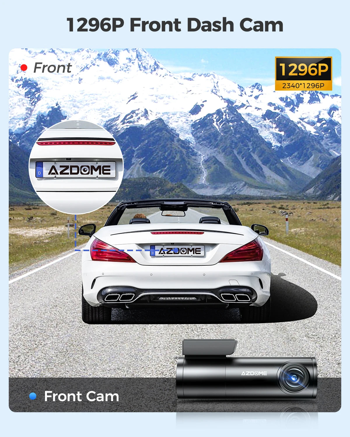 ClearRoad Dash Cam Pro