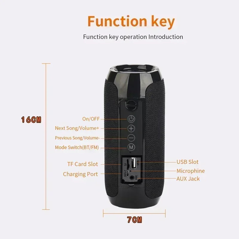 Portable Pulse Bluetooth Outdoor Speaker