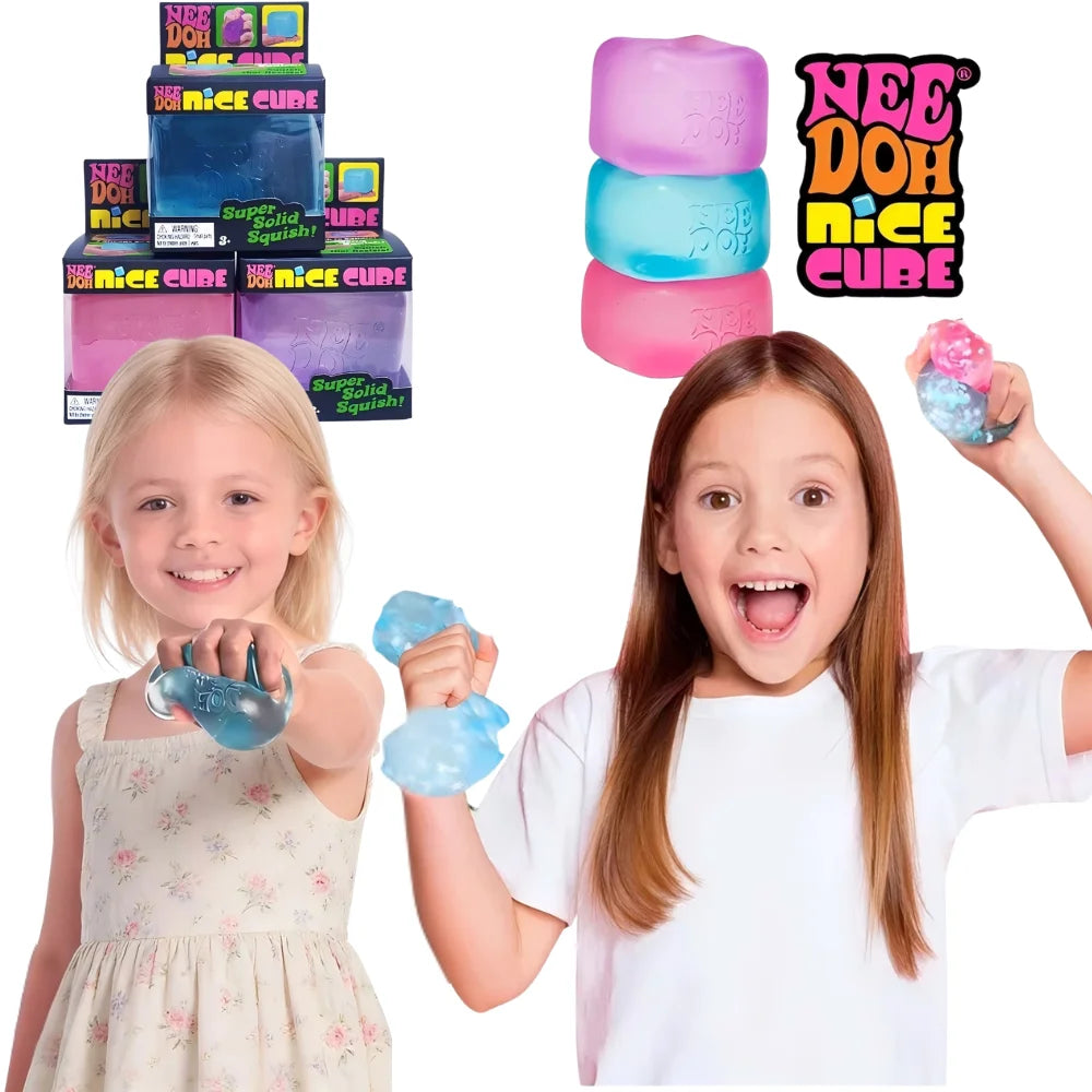 CalmGrip Jelly Squish Stress Cube