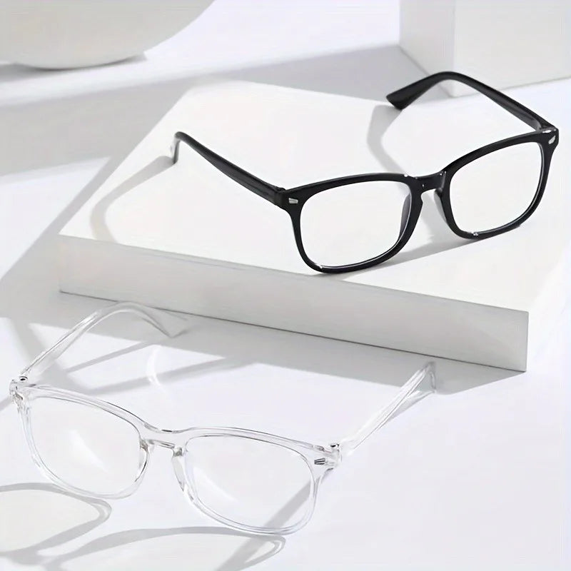 Clarity Square Clear Lens Glasses