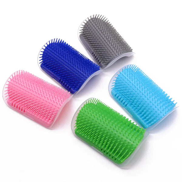 Corner Cat Play Scratcher Brush